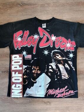 Michael Jackson Vibrant Vintage 'Valley Dreams' Tee